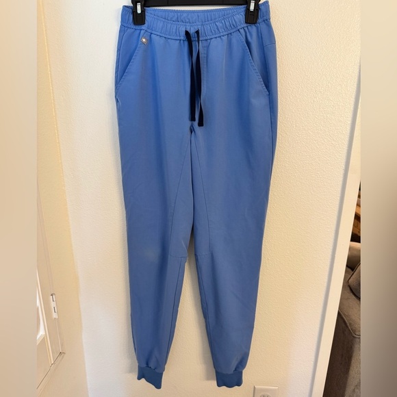 Figs Pants - Woman’s Ceil Blue Tansen Jogger Pants XS